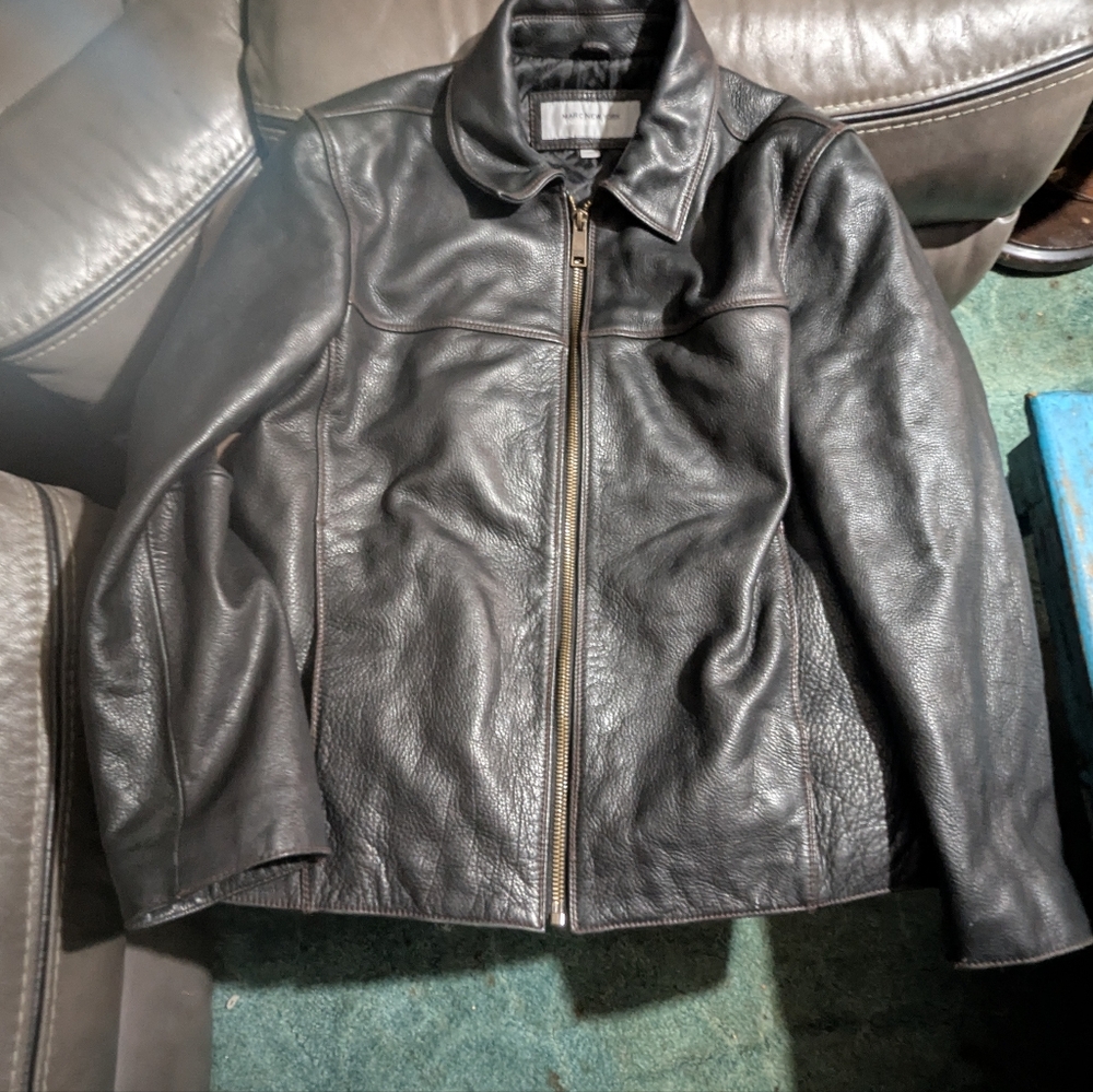 Marc New York Men's Charcoal Quilted Puffer Jacket